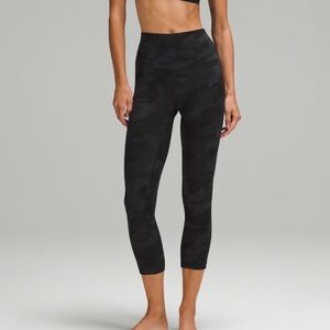 lululemon athletica Black Camo Leggings